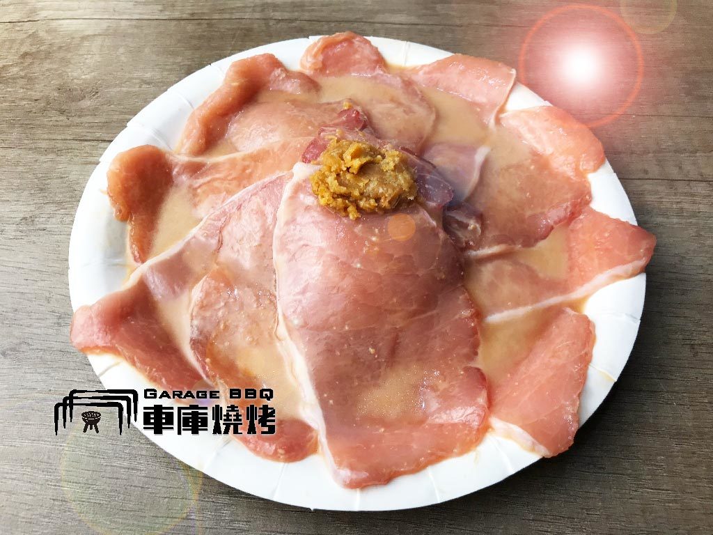 吃肉肉組合-日式味增豬里肌肉片