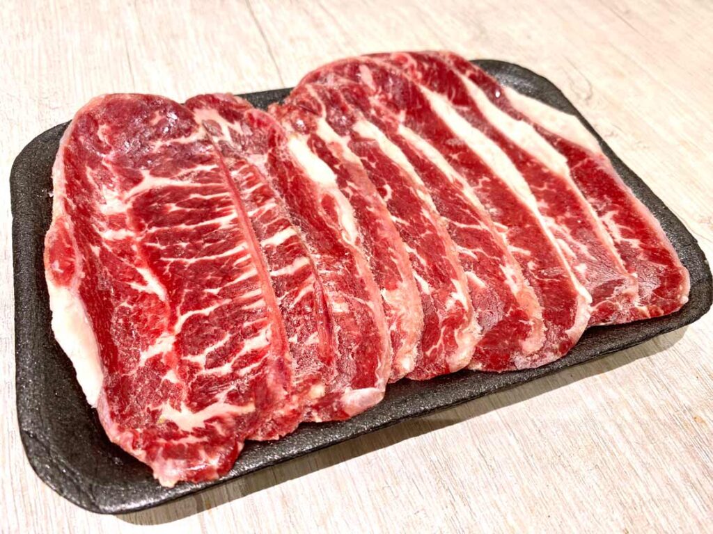 車庫燒烤 團體烤肉食材器材服務廠商 全台宅配 美國安格斯板腱牛肉片 優質肉品 牛肉